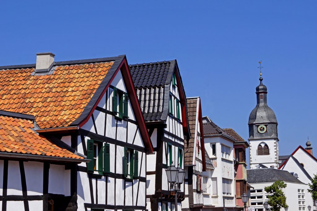Rheinbach bei Bonn - Altstadtpanorama