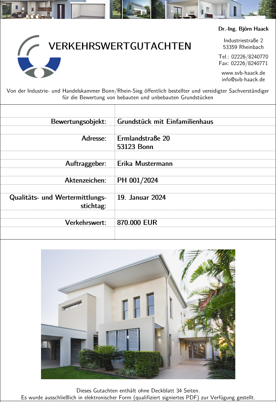 Beispiel Wertermittlung Gutachten Beispiel Wertermittlung Gutachten